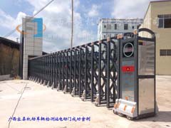  容縣機(jī)動(dòng)車輛檢測站電動(dòng)門案例